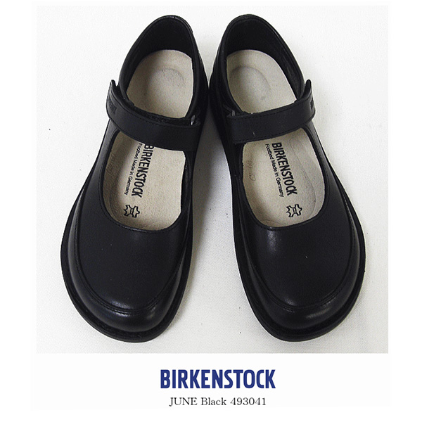 【送料無料】BIRKENSTOCK[ビルケンシュトック]ストラップシューズ JUNE[ジューン]ブラック 493041 幅広 | あかい靴の