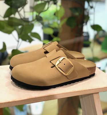 新品 BIRKENSTOCKビルケンシュトック ボストン Mud Green 7750円引き