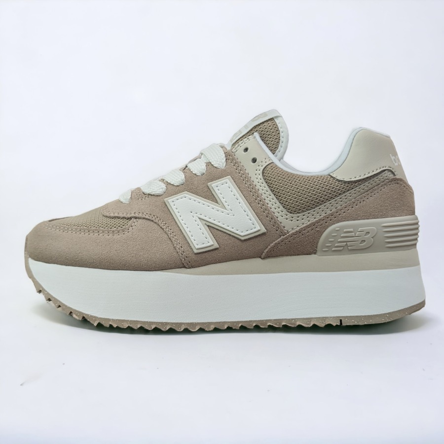 送料無料】New Balance[ニューバランス]/574+シリーズ/WHITE[WL574ZSO