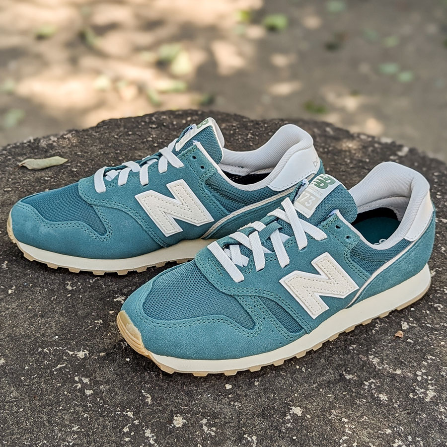 New Balance[ニューバランス]/373シリーズ/GREEN[グリーン]/WL373SG2 B幅 やや細い スニーカー カジュアル 緑 レザー  本革 靴 レディース | あかい靴のオンラインストア 【あかい靴 Web Shop】