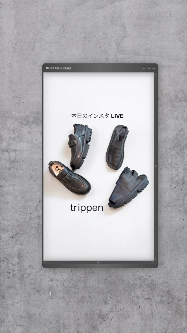 今日の商品紹介は

『trippen』

商品詳細は
プロフィールからどうぞ
↓↓
@akaikutsu

#trippen 
#トリッペン
#ローファー
#厚底ソール
#サンダル
#春夏サンダル