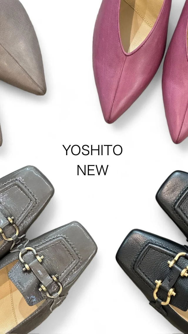 2024
Autumn &Winter

本日のインスタLIVEは
“YOSHITO”の秋パンプス

ローヒールでデイリーに使いやすい
カッターシューズと
カラーが秋色のYOSHITOらしい
綺麗なフォルムのパンプスをご紹介♡

この秋、お出かけはもちろん
普段にも履けるオススメのパンプスたち

そして！
MANAの早くも売り切れブーツを　
11月入荷のご予約を承ります♡
予定数に達しましたら終了です🙇‍♀️

#yoshito#ヨシト#ヒールパンプス#キレイめ#スクエアパンプス#ローヒール#ヒールパンプス#バックルパンプス#ポインテッドパンプス#歩きやすいパンプス#セレモニーパンプス#パール#トープ#ローファー#ヒール#再入荷#予約#予約ブーツ